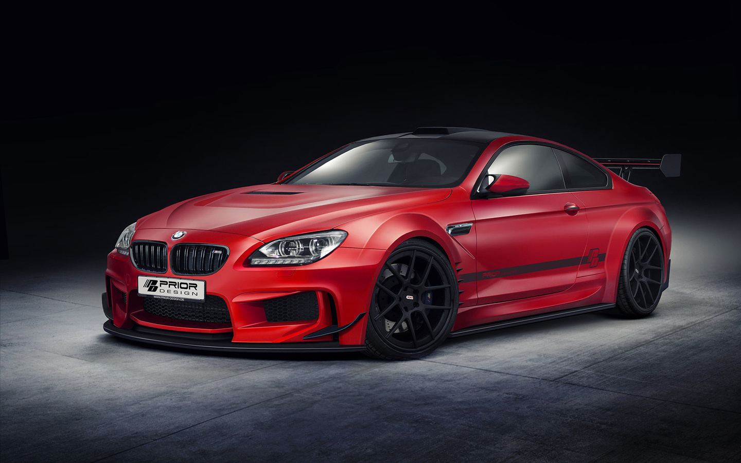 , Bmw m6, , , prior design, red, 