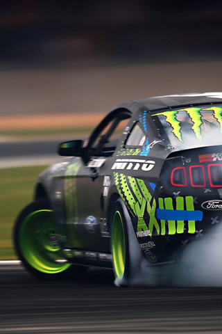 smoke, formula drift, mustang, rtr, Ford, team, monster energy, motion, vaughn gittin jr