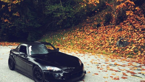 car, , Car, japan, tuning, black, s2000, , honda, wallpapers