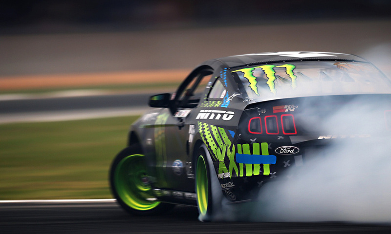 smoke, formula drift, mustang, rtr, Ford, team, monster energy, motion, vaughn gittin jr