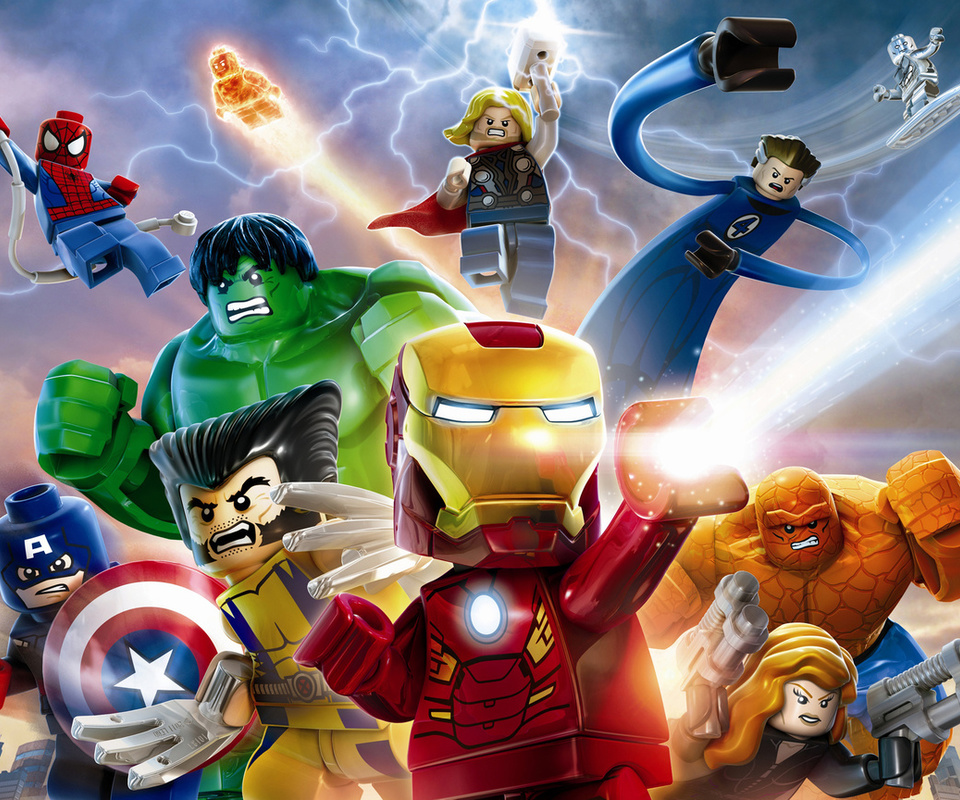 Lego marvel super heroes, , , 