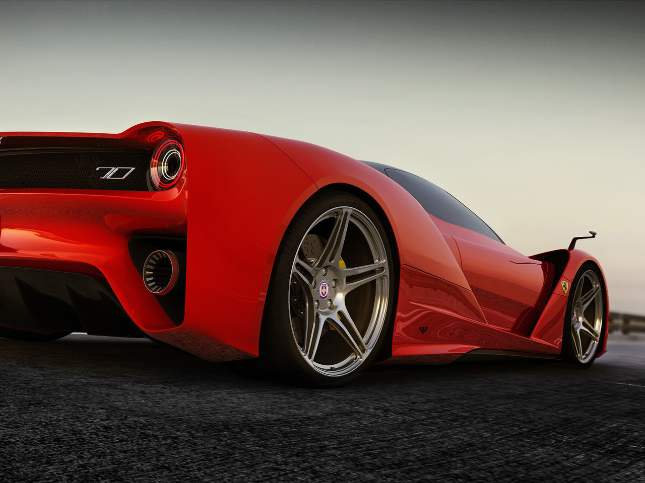 , concept, ferrari, 