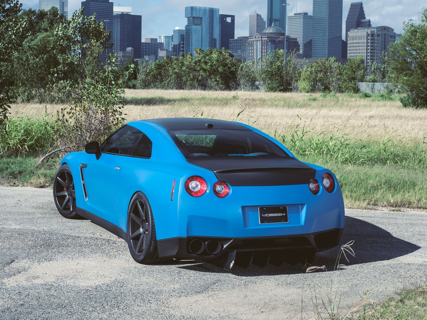 shadow, roas, , gtr, , Nissan, , blue, r35, trees