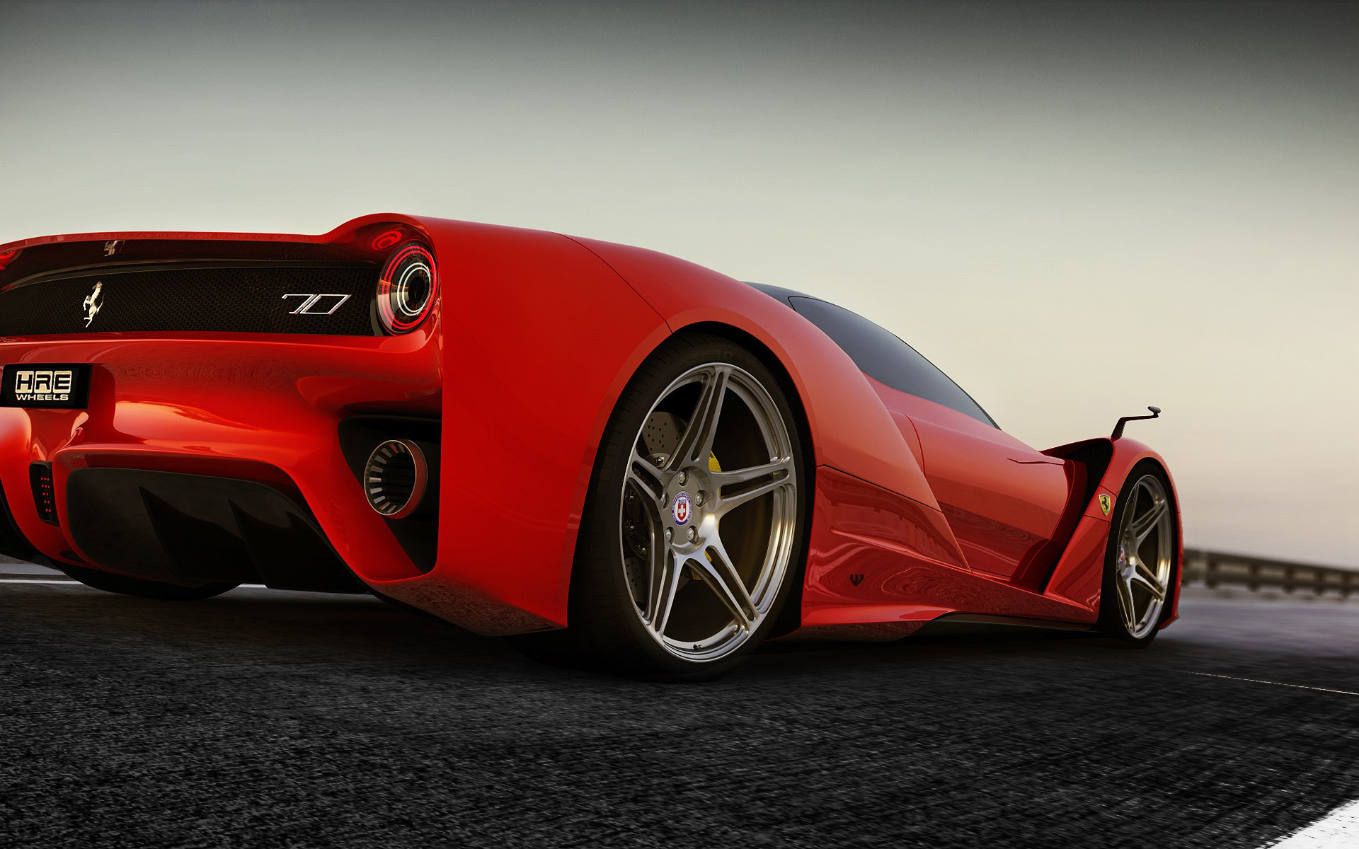 , concept, ferrari, 