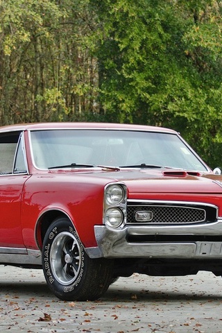 classic, 1967, hardtop, coupe, red, muscle car, retro, Pontiac, , , gto