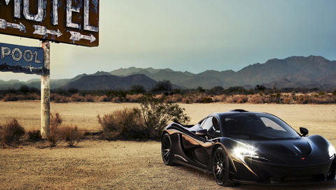 , car, , , black,  , Mclaren p1