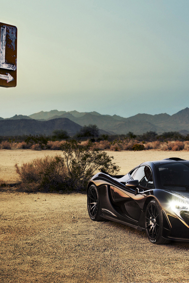 , car, , , black,  , Mclaren p1