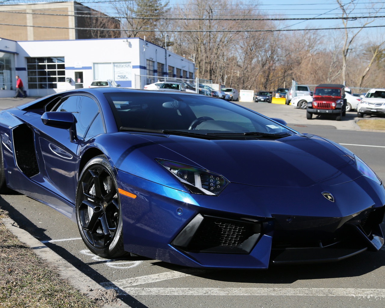 , , aventador, , lp700-4, blue, Lamborghini