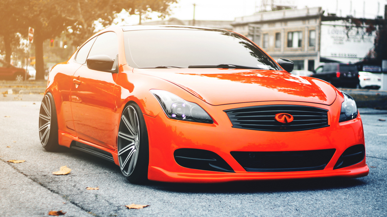 , stance, Infiniti, , orange, tuning, g35, 