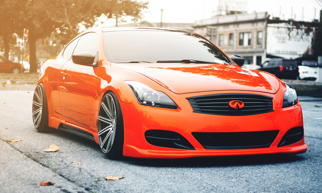 , stance, Infiniti, , orange, tuning, g35, 