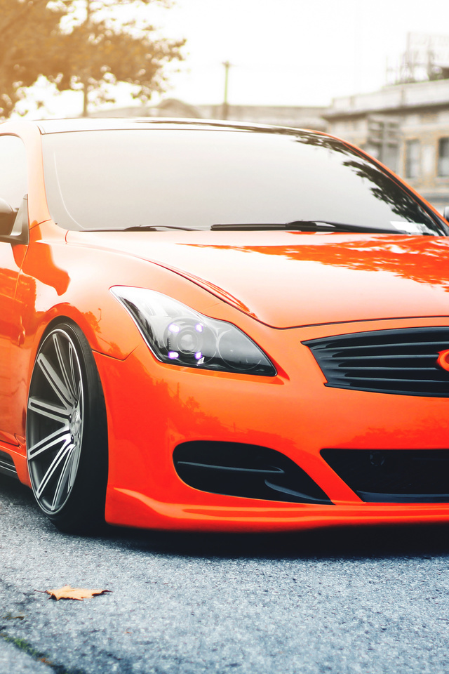 , stance, Infiniti, , orange, tuning, g35, 