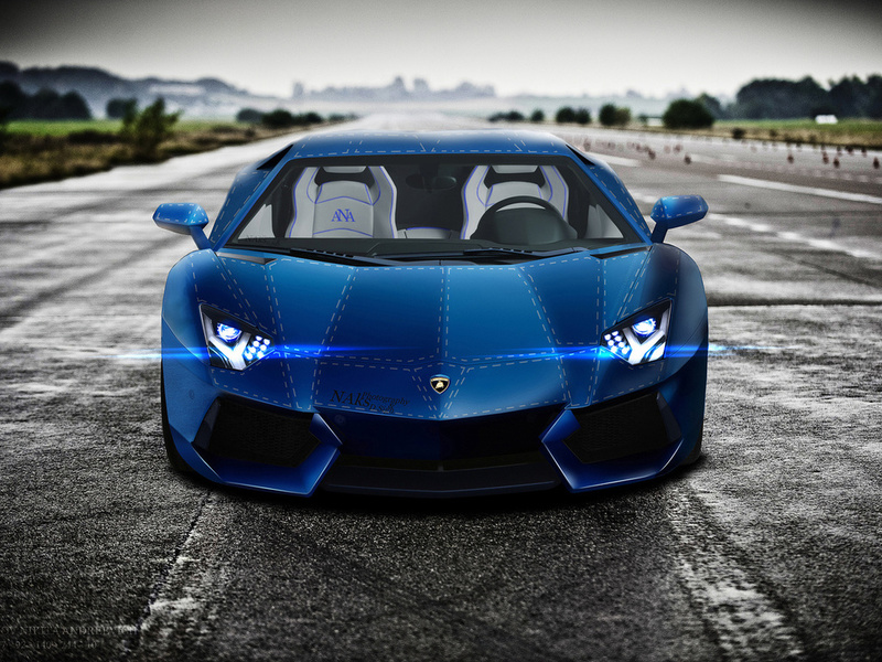 Lamborghini, aventador, front, aksyonov nikita andreevich, blue, , lb834, lp700-4