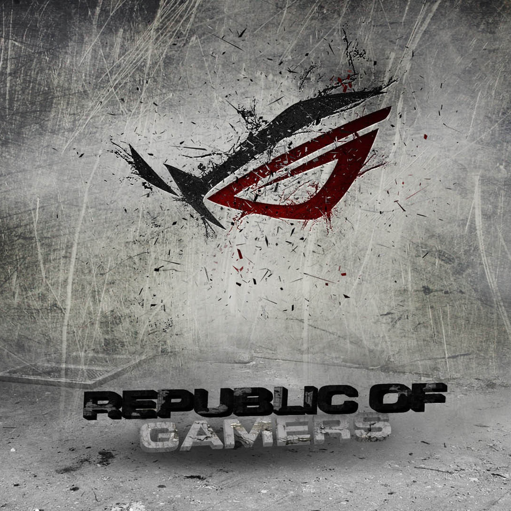 republic of gamers, Asus, logo