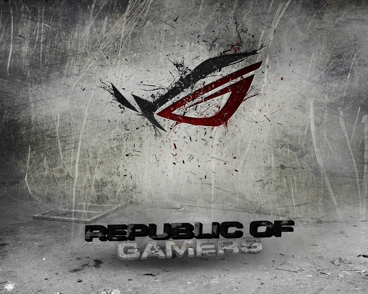 republic of gamers, Asus, logo