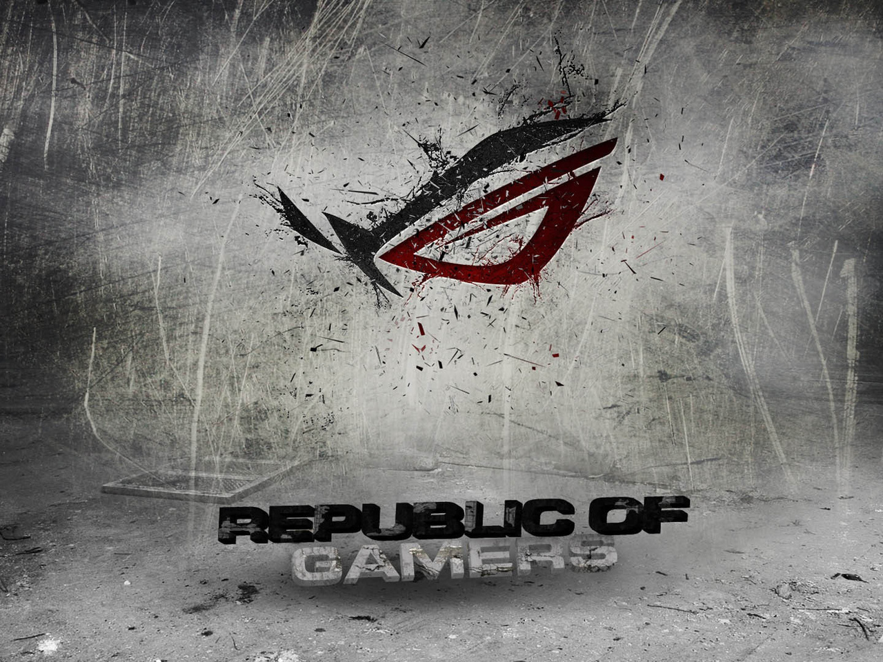 republic of gamers, Asus, logo