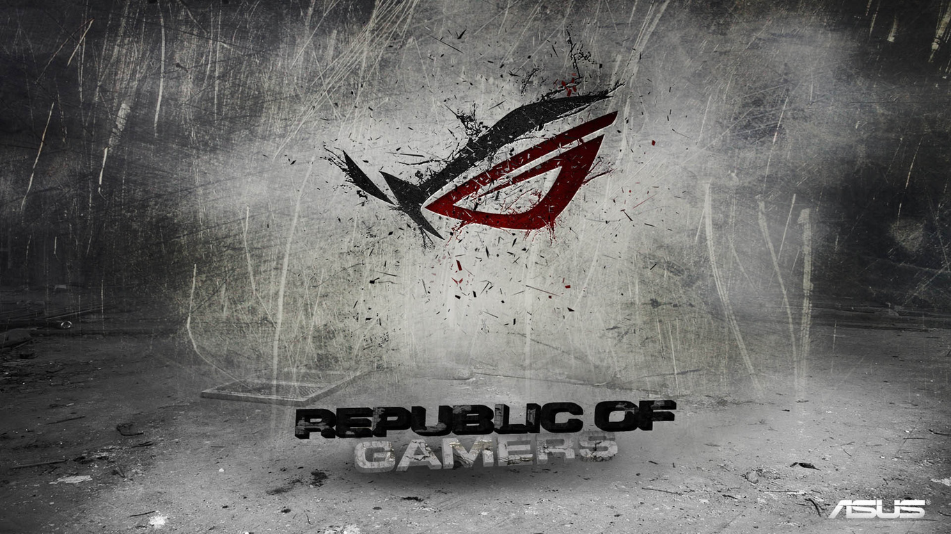 republic of gamers, Asus, logo