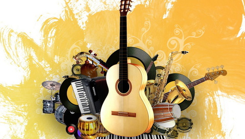 painting, creative, Music, instrument