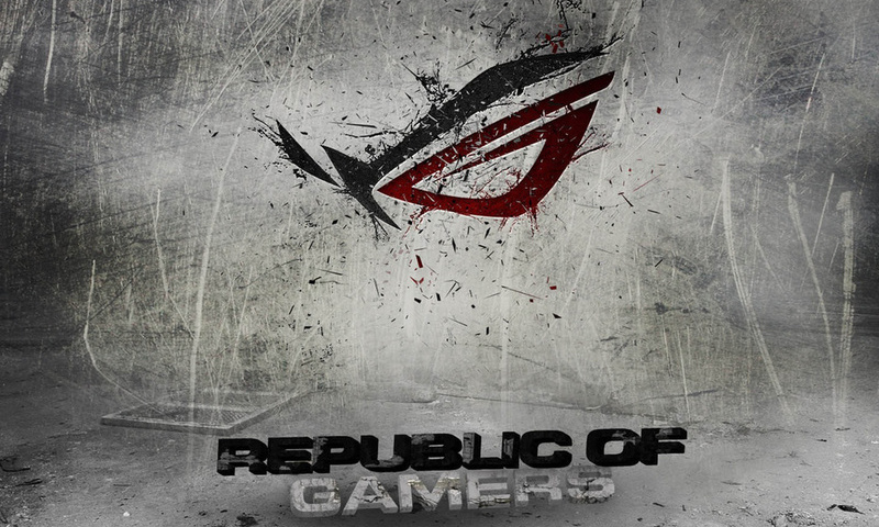 republic of gamers, Asus, logo