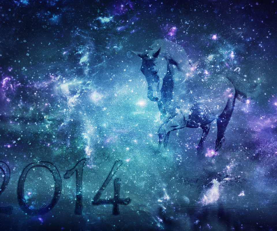 , , space, new year, horse,  