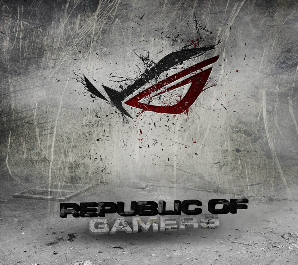 republic of gamers, Asus, logo