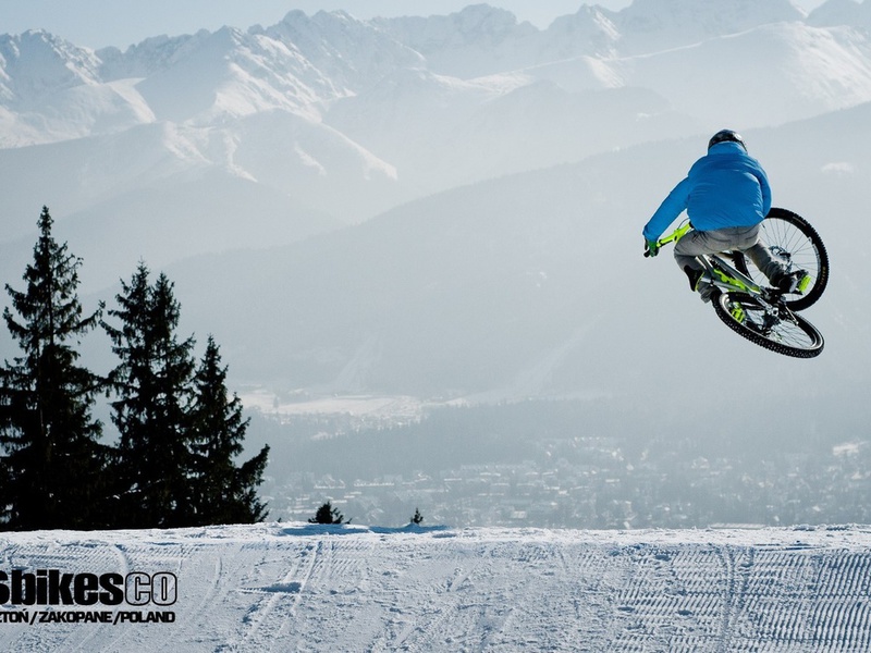 , Mtb, downhill, bike, freeride, winter.snow, , 