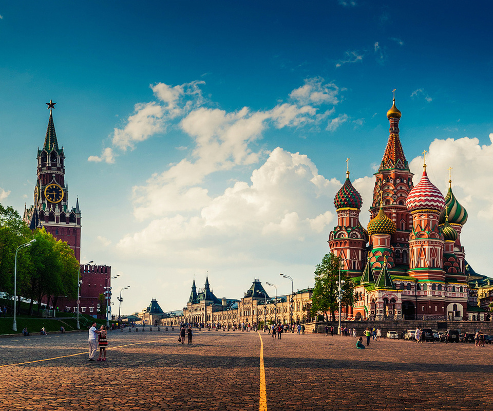 кремль, красная площадь, куранты, Москва, площадь